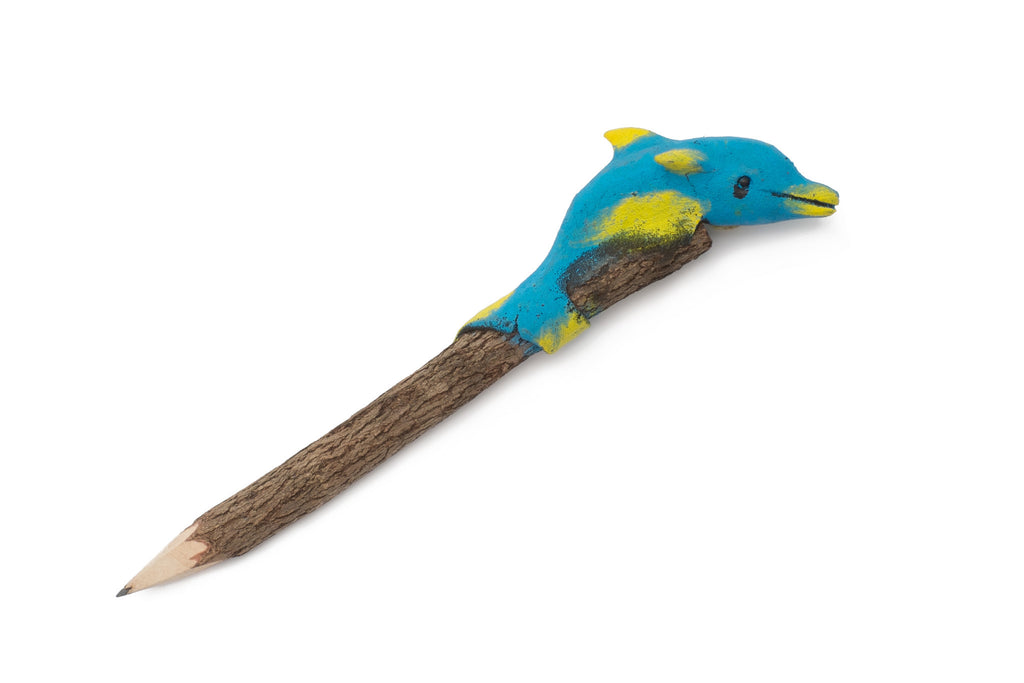 Blue Dolphin Pencil 7"